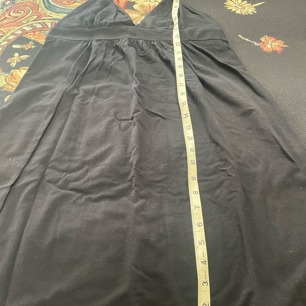Victoria's Secret Black Backless Dress